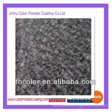 Crinkle black powder coating